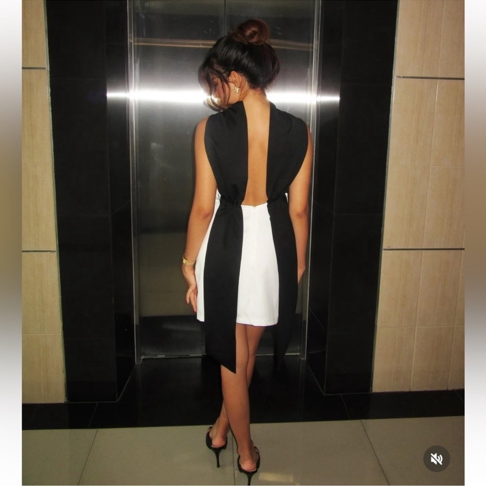 Zara Combination Short Dress - Picture 4 of 11